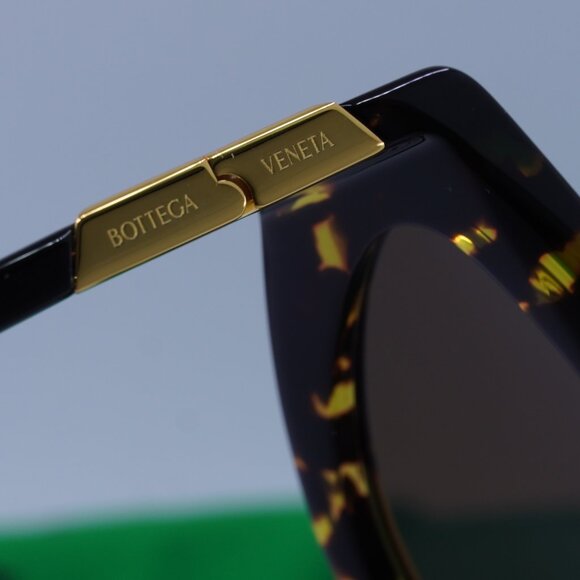 Bottega Veneta BV1176S 002 Cat Eye Sunglasses - Havana/Brown - Picture 8 of 12